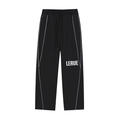 Reflection Striped Straight-Leg Sweatpants