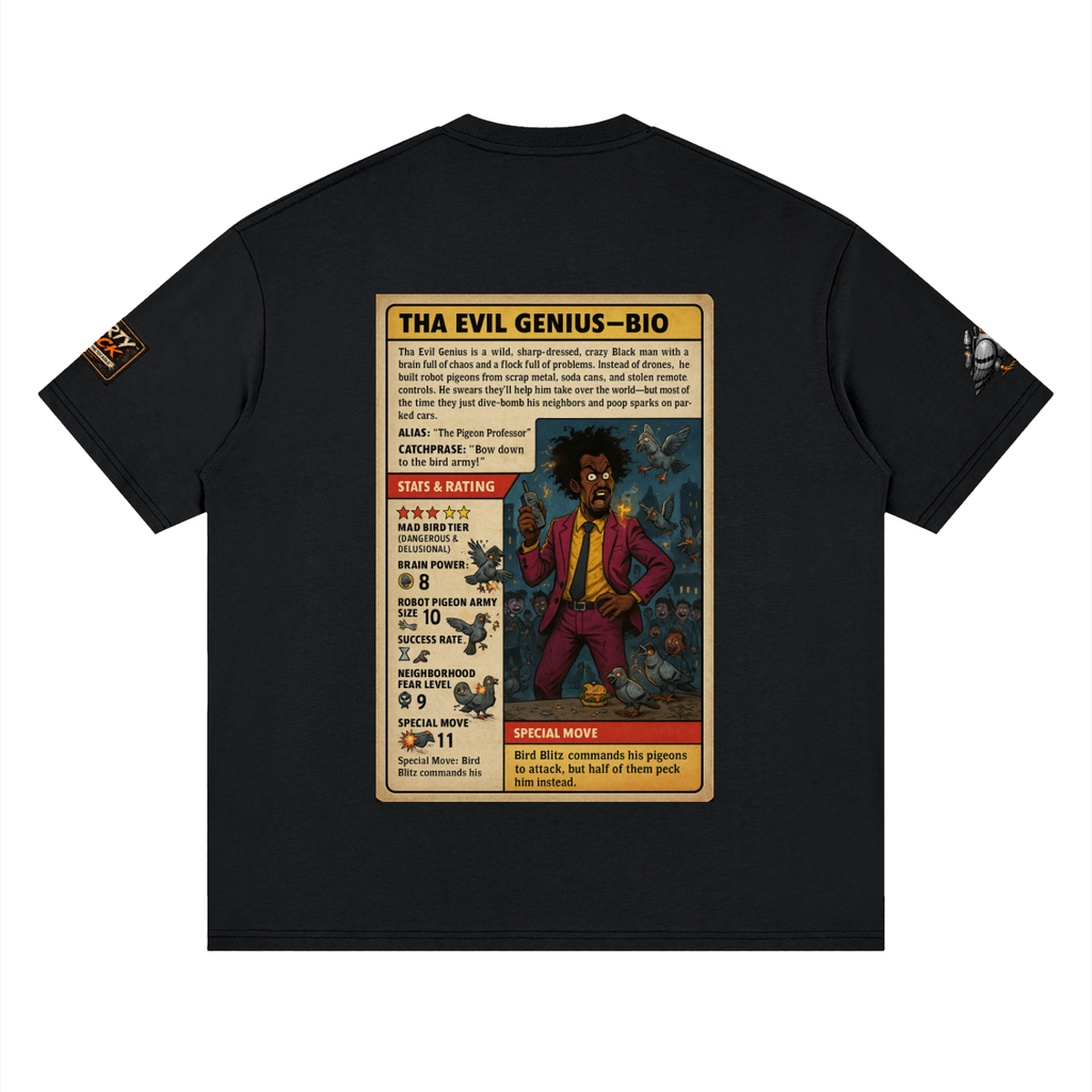 Streetwear Loose Drop Shoulder T-Shirt